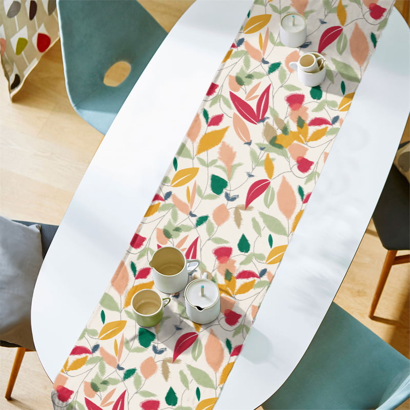 SPAR RED MATTY DIGITAL PRINTED TABLE RUNNER