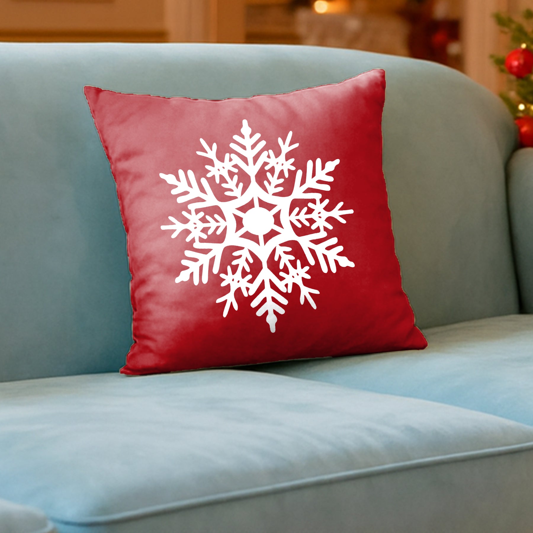 B_78182e03-0370-4065-8cda-1b3088c9a6bf.jpg CHRISTMAS SNOWFLAKE BOLD RED CUSHION COVER (Pack of 2)