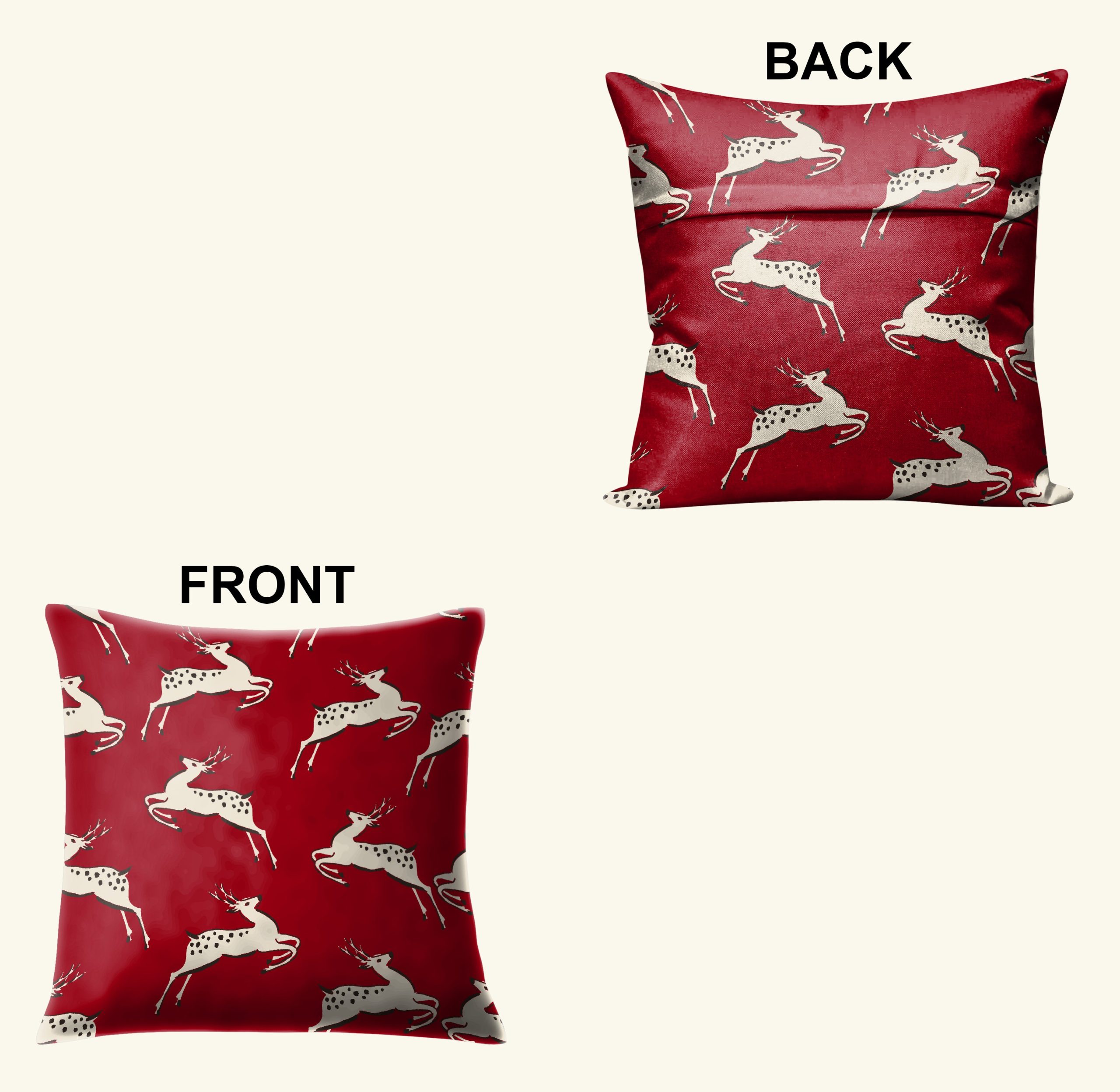 C_380e2e1c-b0f1-447a-bebe-2caaf5985b0c.jpg CHRISTMAS RUNNING DEER PATTERN CUSHION COVER (Pack of 2)