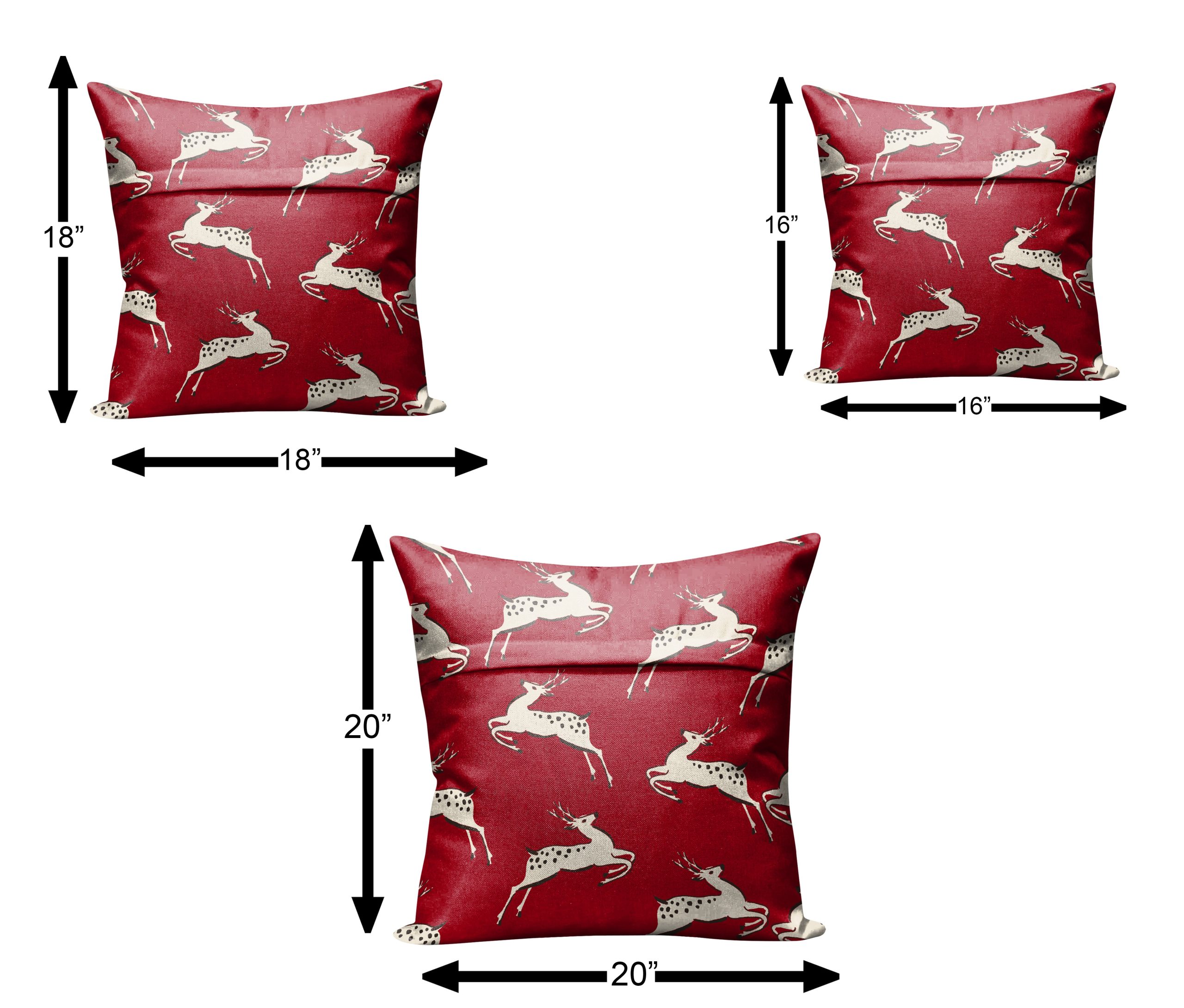 D_7110da29-c23f-4713-a675-696071e90f81.jpg CHRISTMAS RUNNING DEER PATTERN CUSHION COVER (Pack of 2)