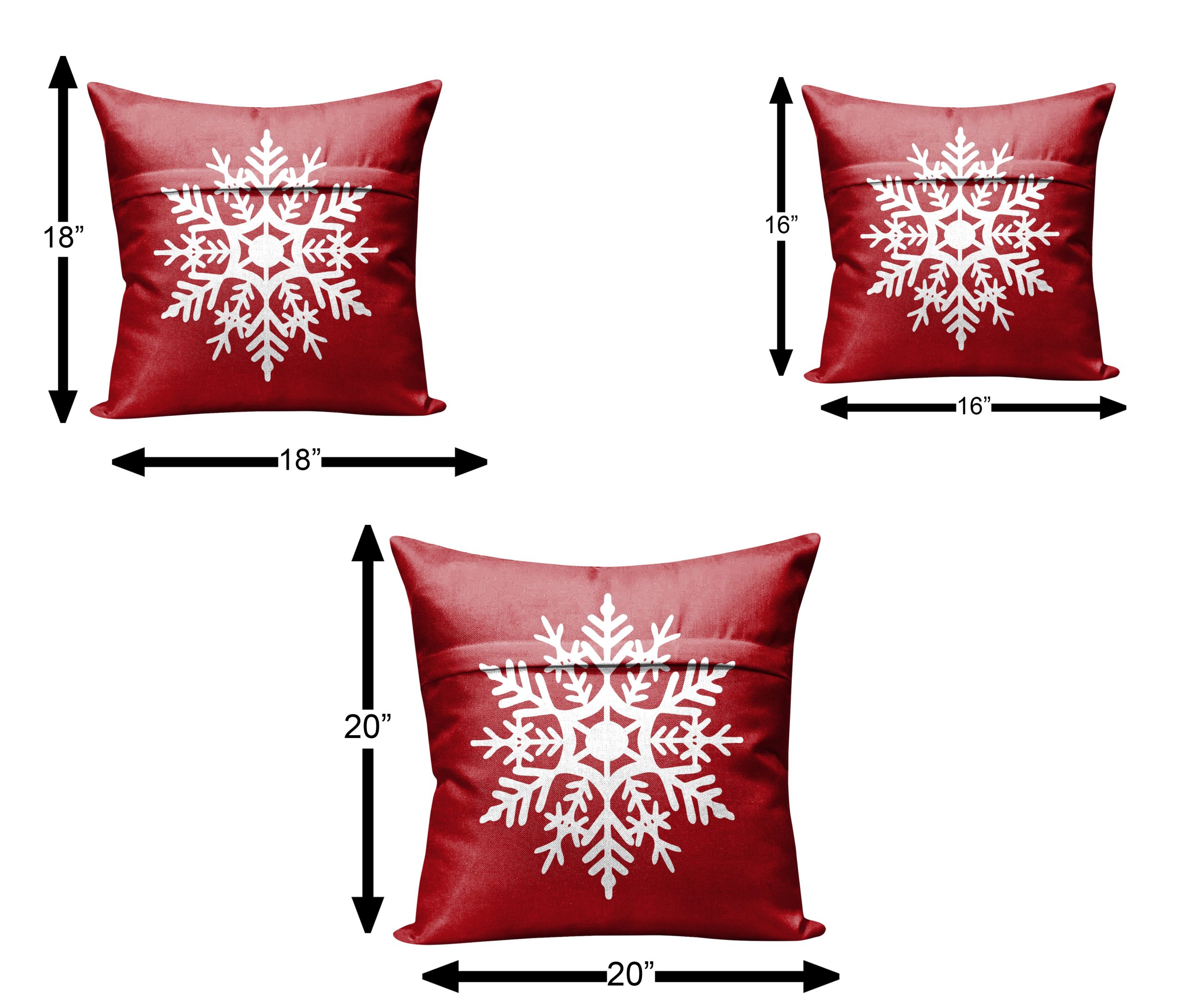 D_73cd04cf-41c3-48e8-b9d6-9c2437fa46e4.jpg CHRISTMAS SNOWFLAKE BOLD RED CUSHION COVER (Pack of 2)
