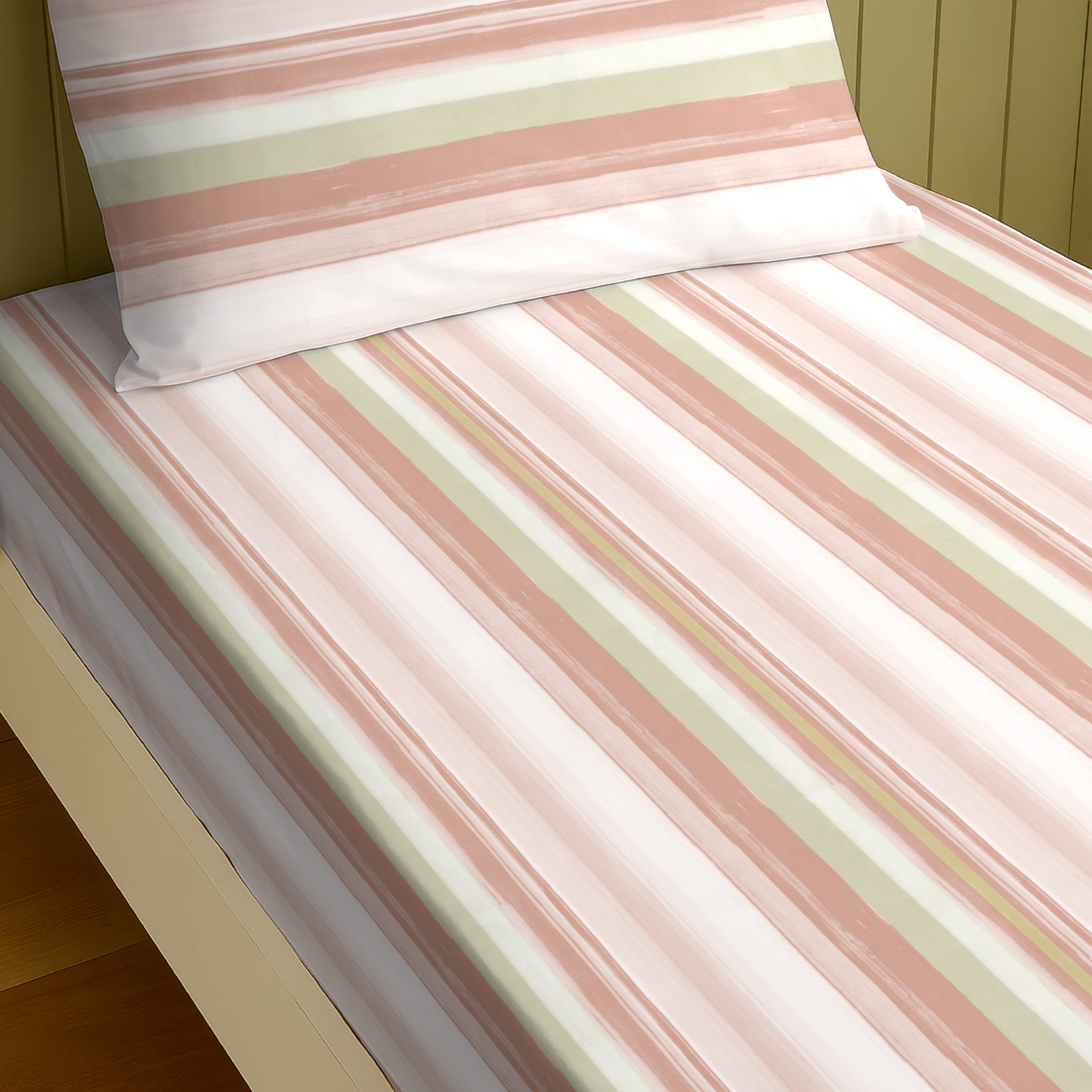 D_7ed6eb34-6af3-4c3e-bd2d-f16a0bc651ff.jpg ALVIN STRIPES PINK BEDSHEET WITH PILLOWCOVER