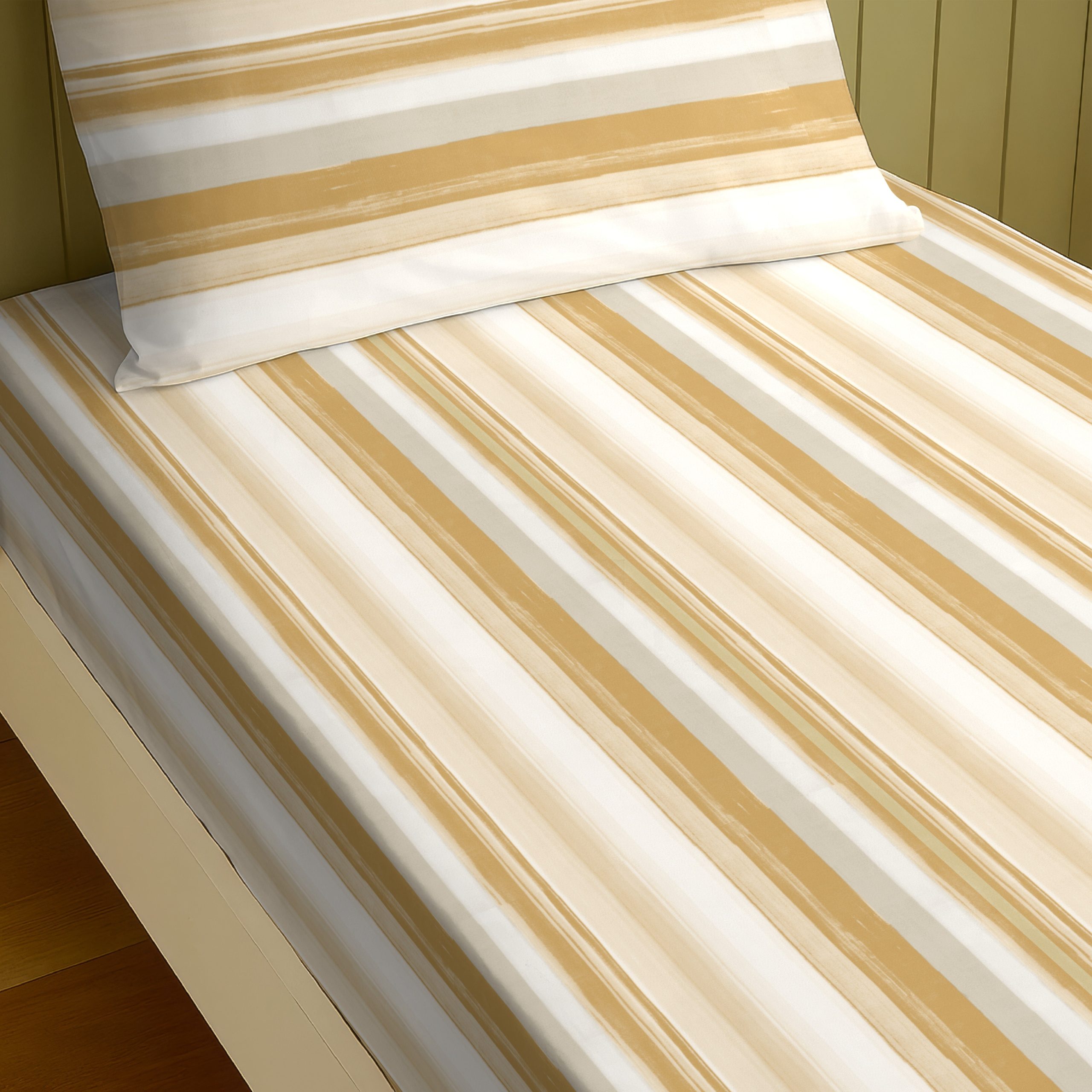 D_d708a654-8052-46fc-94da-0a65dd4848e2.jpg ALVIN STRIPES ORANGE BEDSHEET WITH PILLOWCOVER