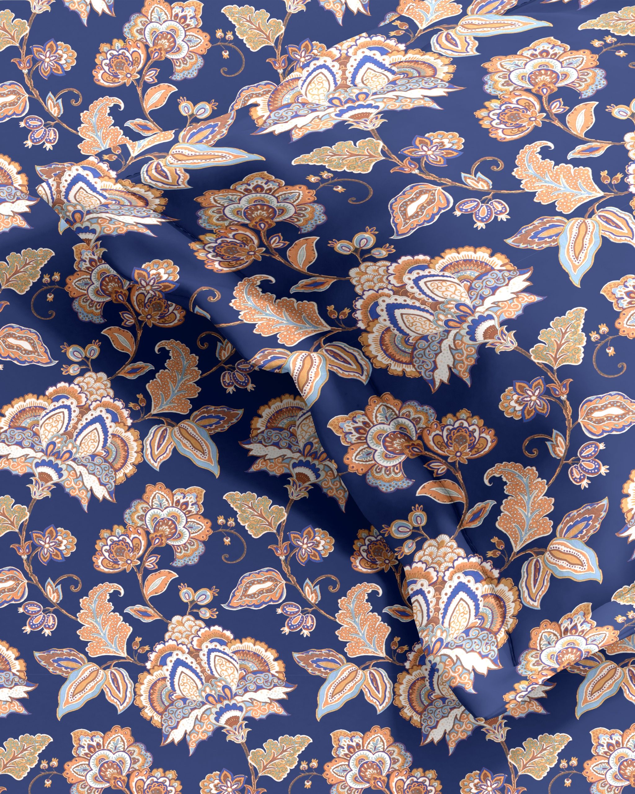 PARIS PURPLE HEART BEDSHEET WITH PILLOWCOVER