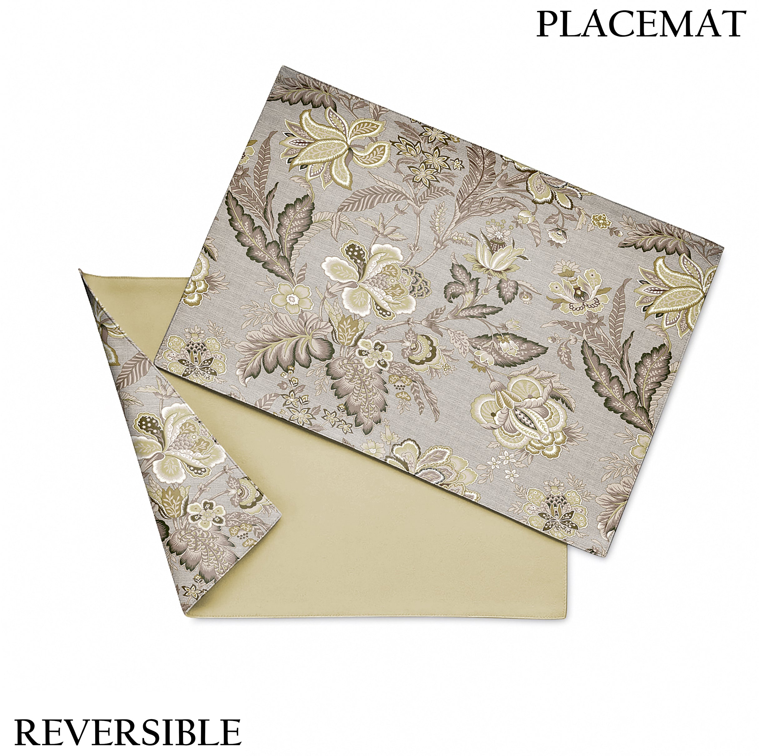 F_0dba352c-23c4-45f1-b55b-e3f999e26abb.jpg CALVIA OLIVE GREEN REVERSIBLE PLACEMATS