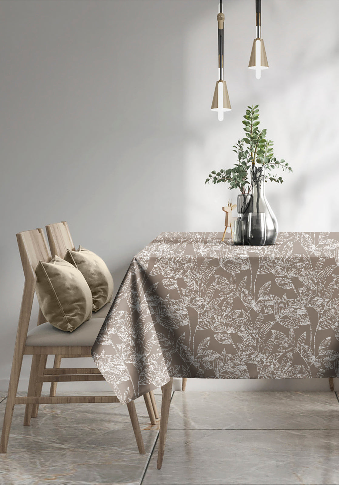 Meadow L-Brown Table Cloth