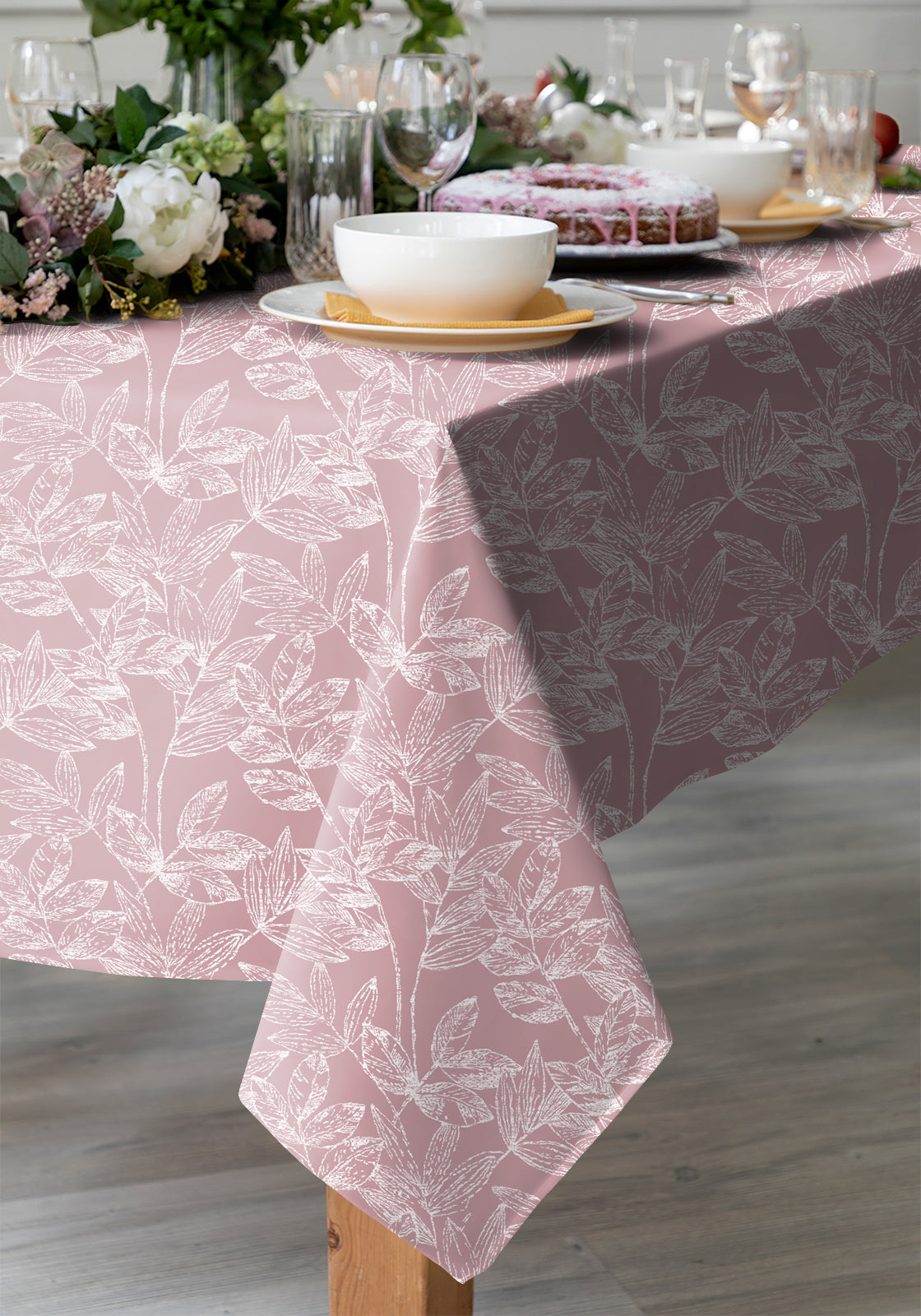 Meadow L-Pink Table Cloth